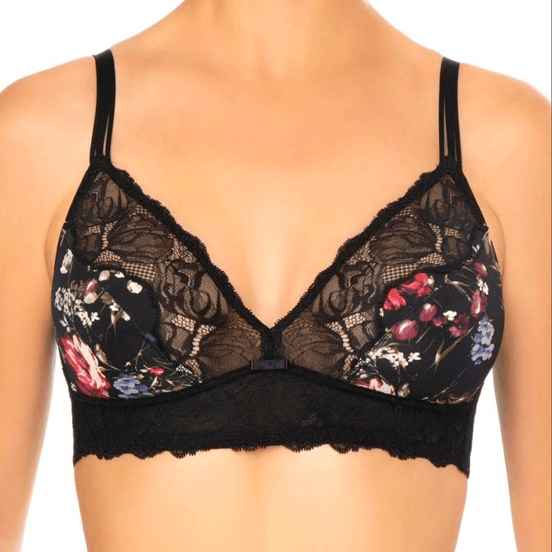 Biustonosz Conturelle Midnight Flowers 803850