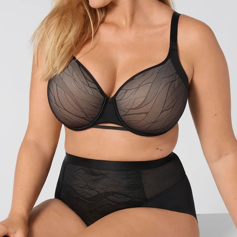 Biustonosz usztywniony Triumph Airy Sensation 10167696 WP – Black 80E