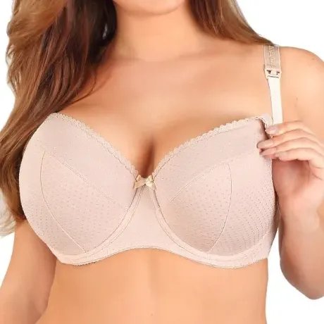 Biustonosz do karmienia Lupoline 1381 Semi-Soft Beżowy